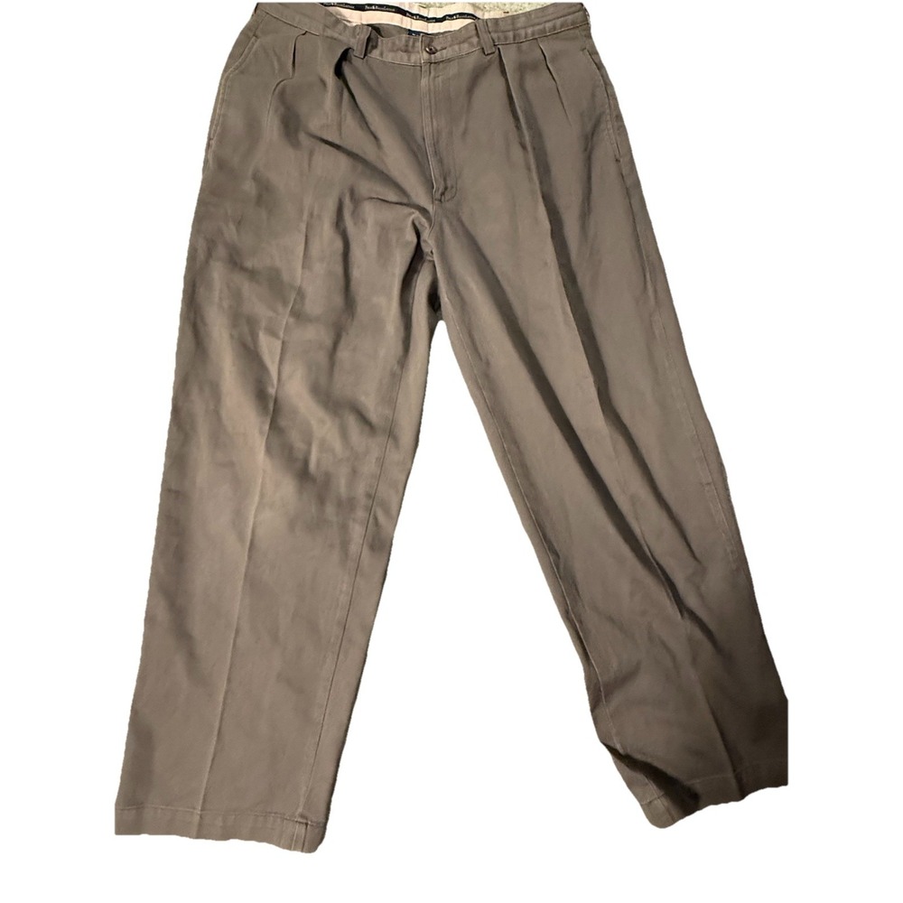 Vintage Polo Ralph Lauren Mens Pleated Grey Chinos size 36x30